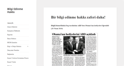Desktop Screenshot of bilgiedinmehakki.org